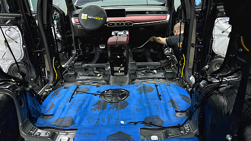 Шумоизоляция пола Джетур X70