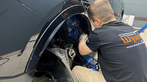 Виброизоляция арок Джетур X70