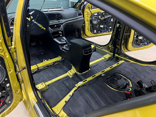 Шумоизоляция пола Хендай Элантра